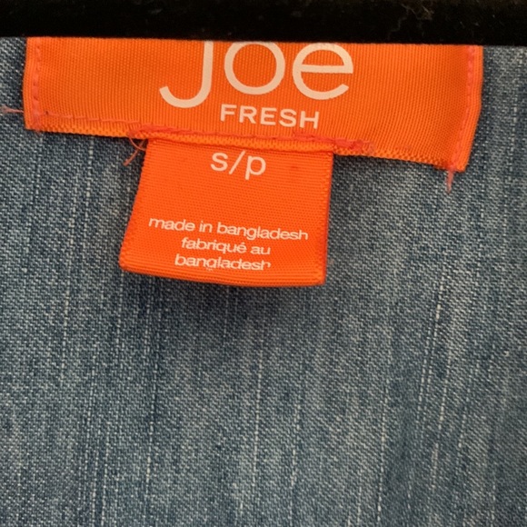 Joe Fresh Denim Button Up - Picture 3 of 5
